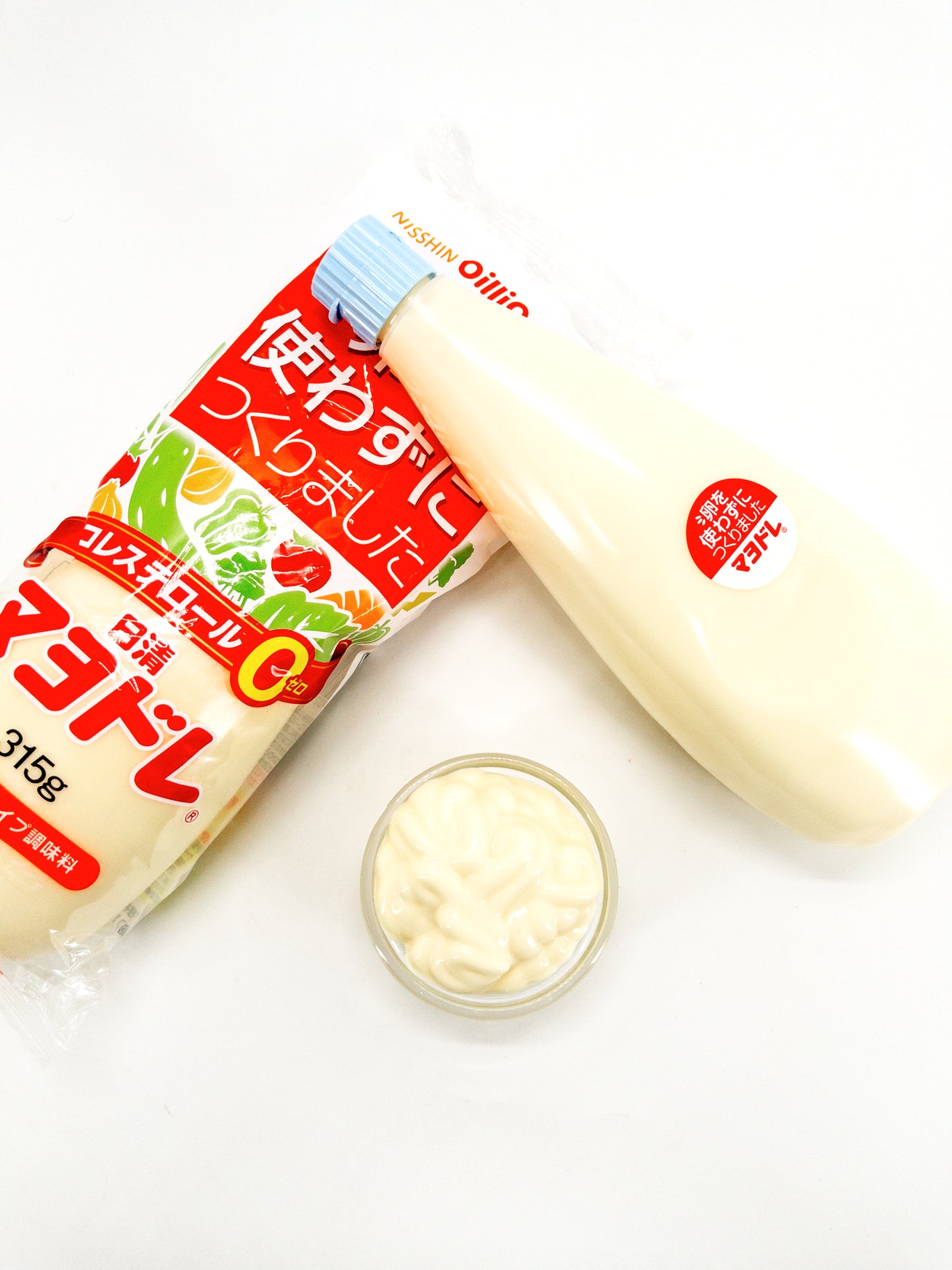 Mayonēzu – Japanische eifreie Mayonnaise – 315 g – Nisshin
