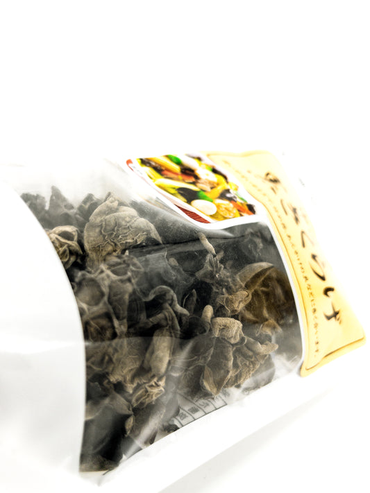Kuro kikurage – gedroogde zwarte paddenstoelen – 30 g – Sanko