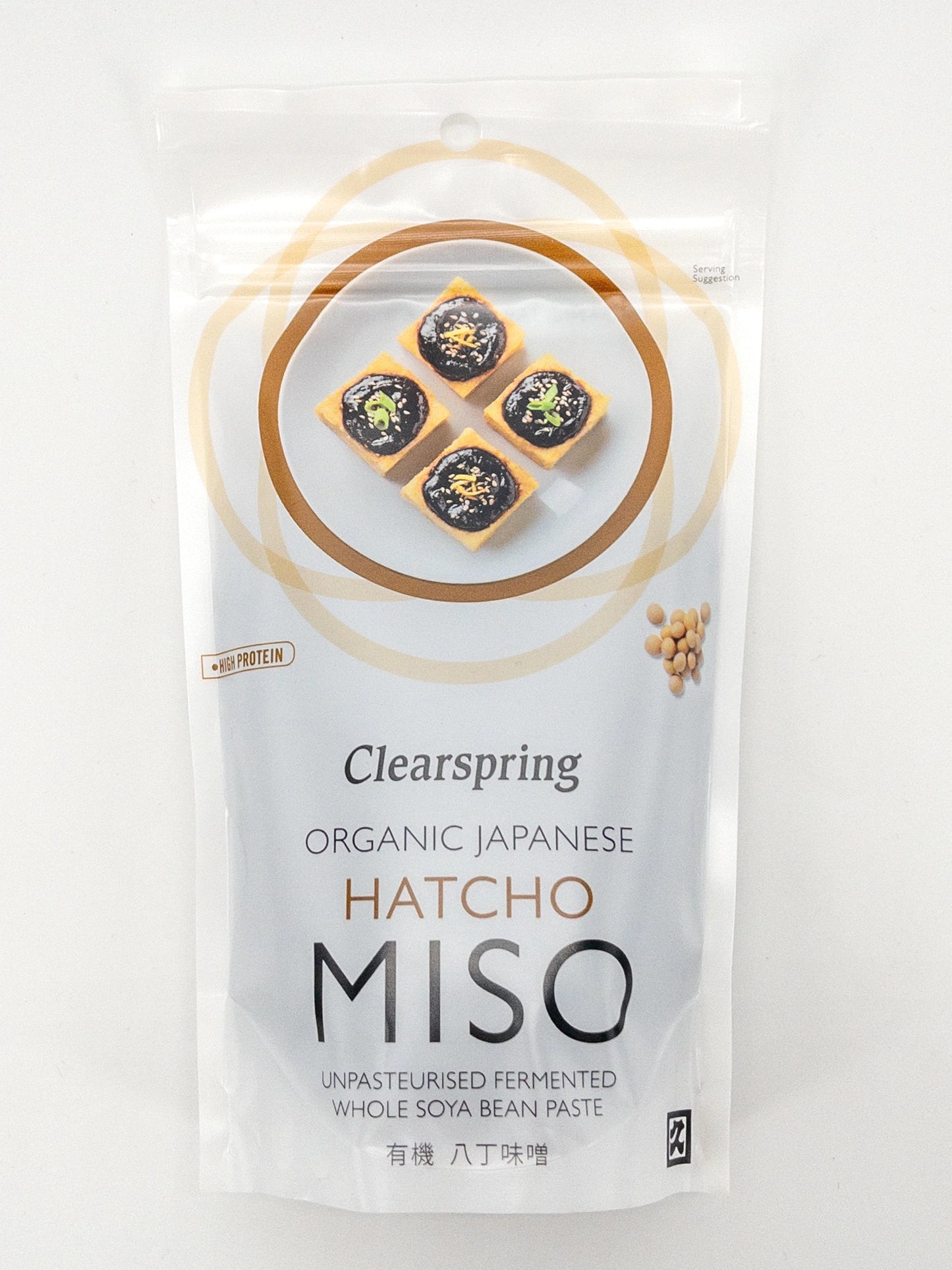 Hatcho Miso Bio-Soja-Miso, nicht pasteurisiert, 300 g