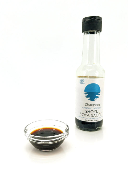 Shoyu japonais bio - Sauce soja et blé fermentée - 150 ml - Clearspring