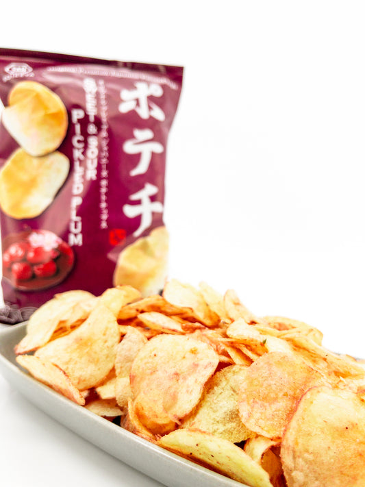 Chips japonais à la prune salée umeboshi - 100g - Koikeya