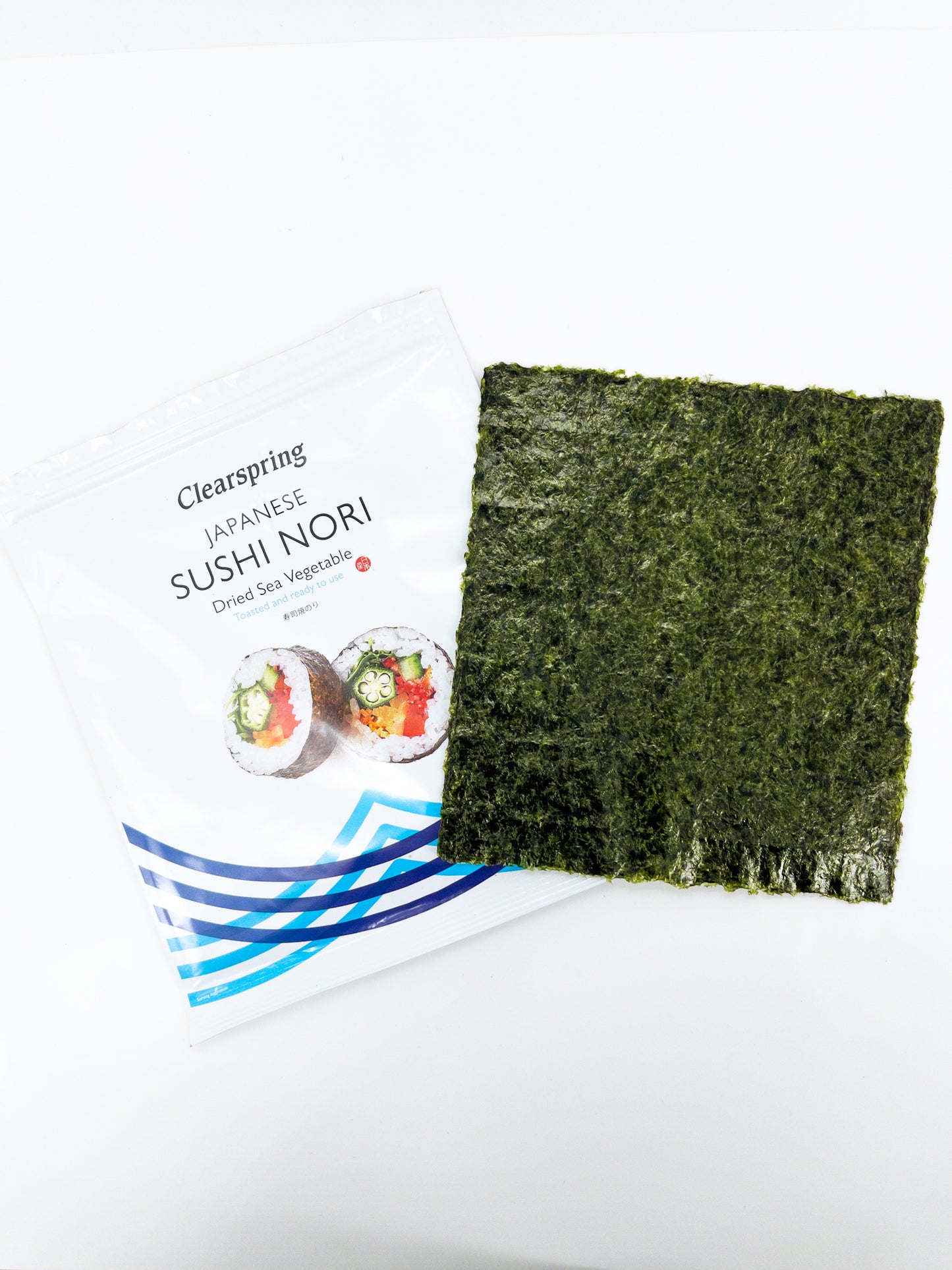 Sushi Nori - Feuilles d'algues nori pour sushi - 17g - Clearspring
