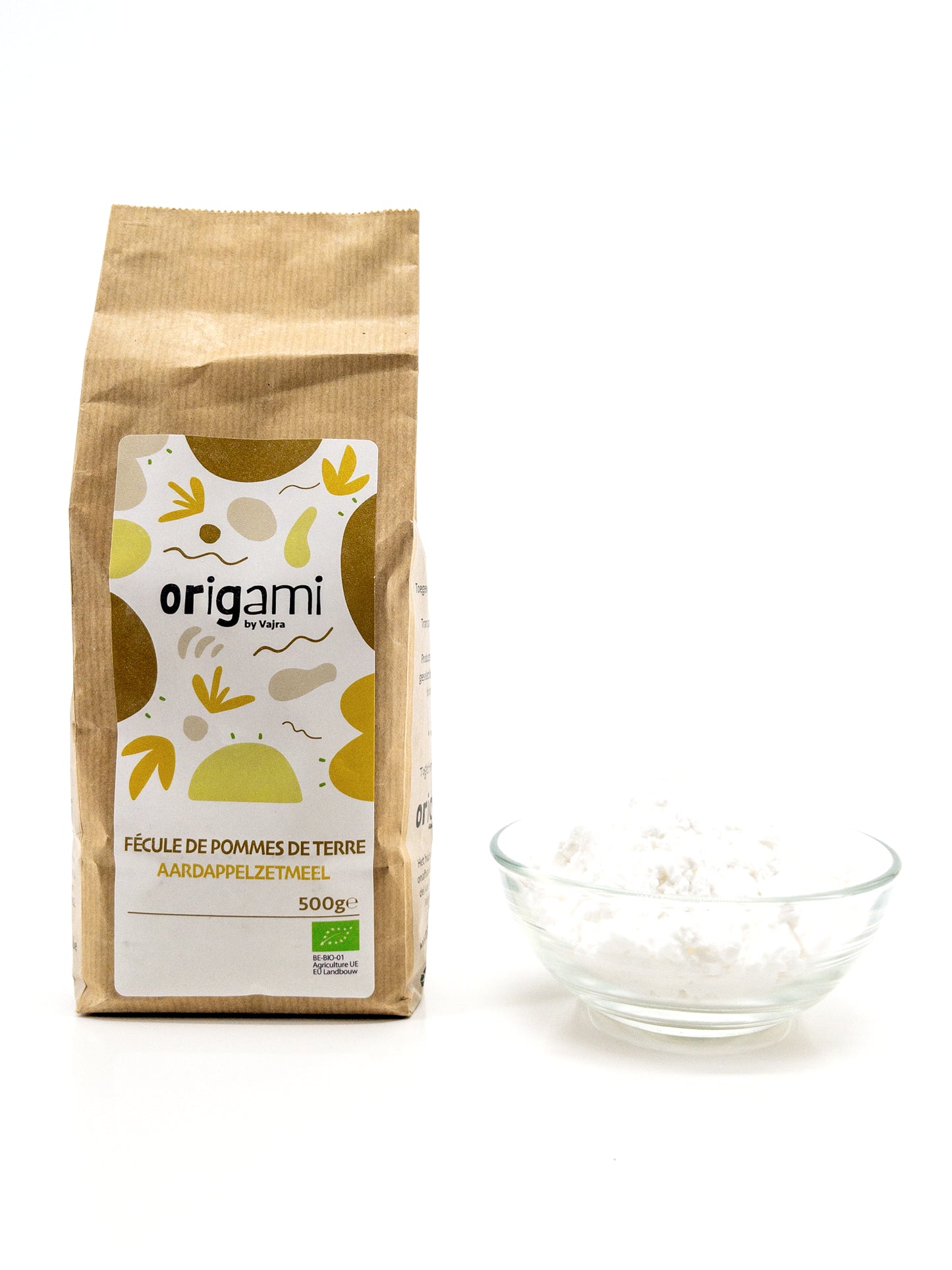 Katakuriko – biologisch aardappelzetmeel – 500 g – Origami