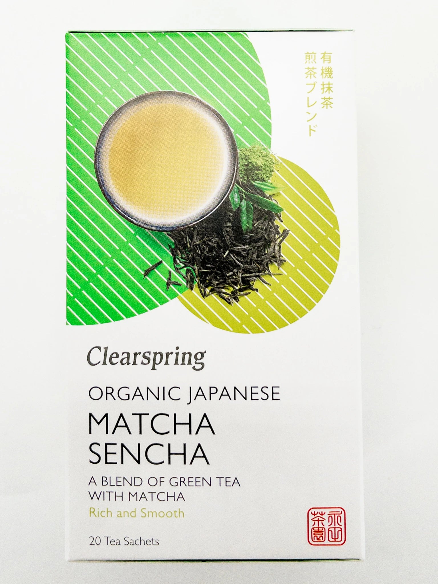 Biologische sencha matcha thee – 20 zakjes x 1,8 g – Clearspring – Eat ...
