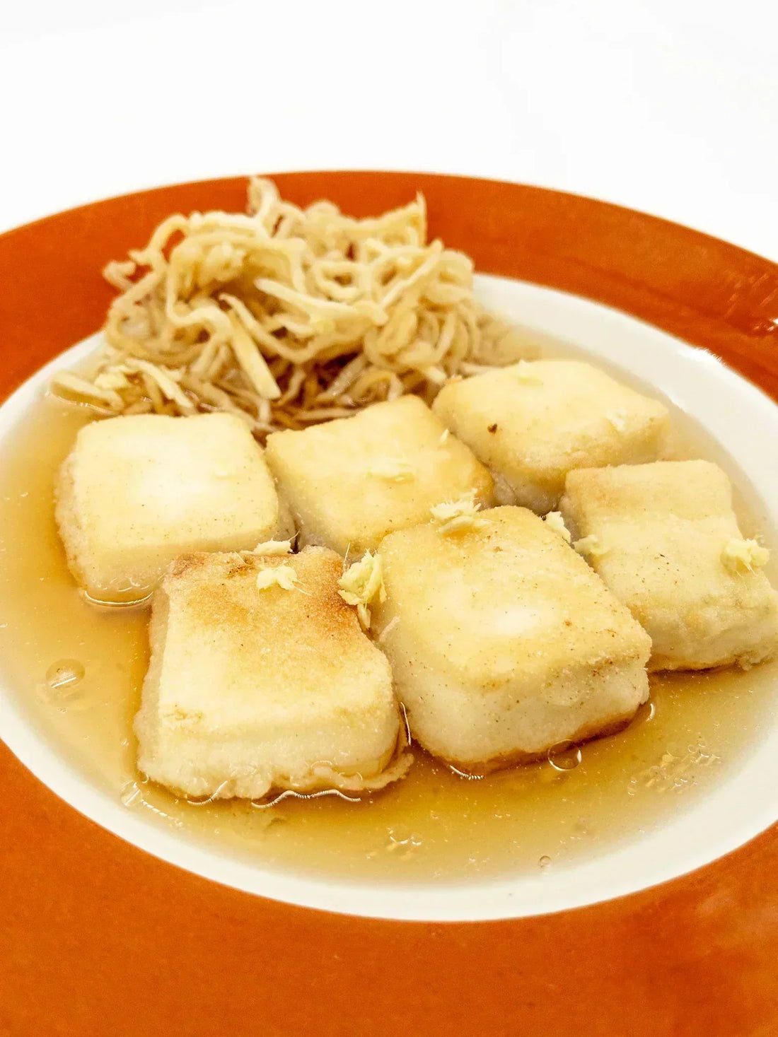 Recette : Agedashi Dofu - Tofu frit au bouillon