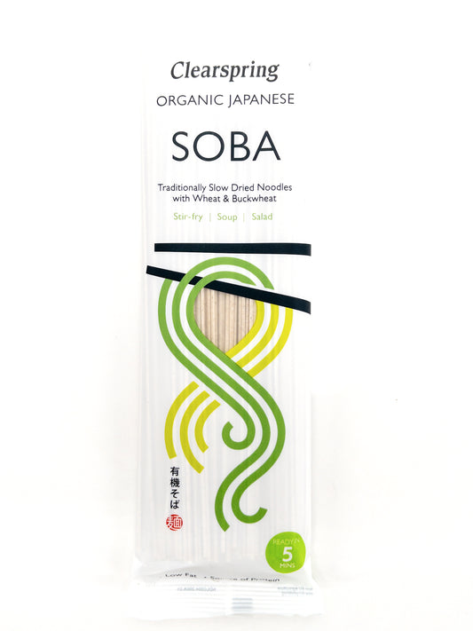 Soba-Nudeln 35% Bio-Buchweizen – 200 g – Clearspring
