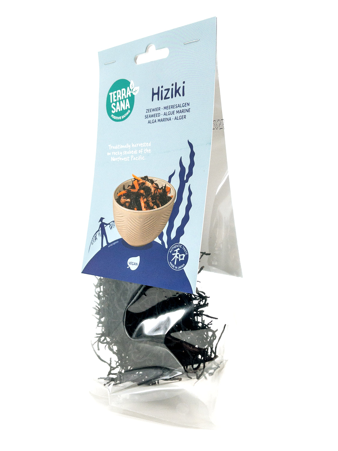 Algue Hijiki japonaise - 50g - Terrasana