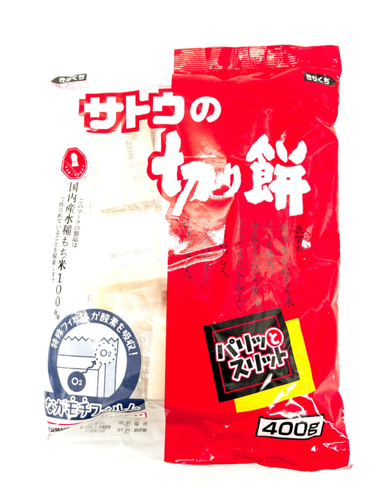Kirimochi – Carrés de riz gluant – 400 g – Sato