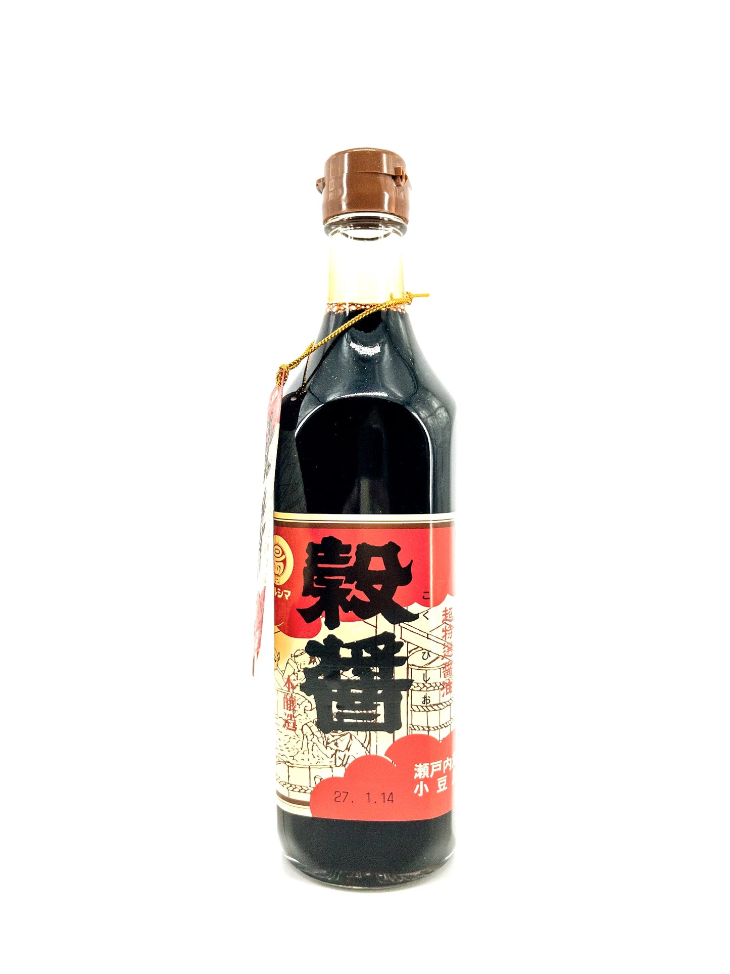 Saishikomi shoyu – Sauce soja à double brassage (label JAS) – 500 ml – Marushima