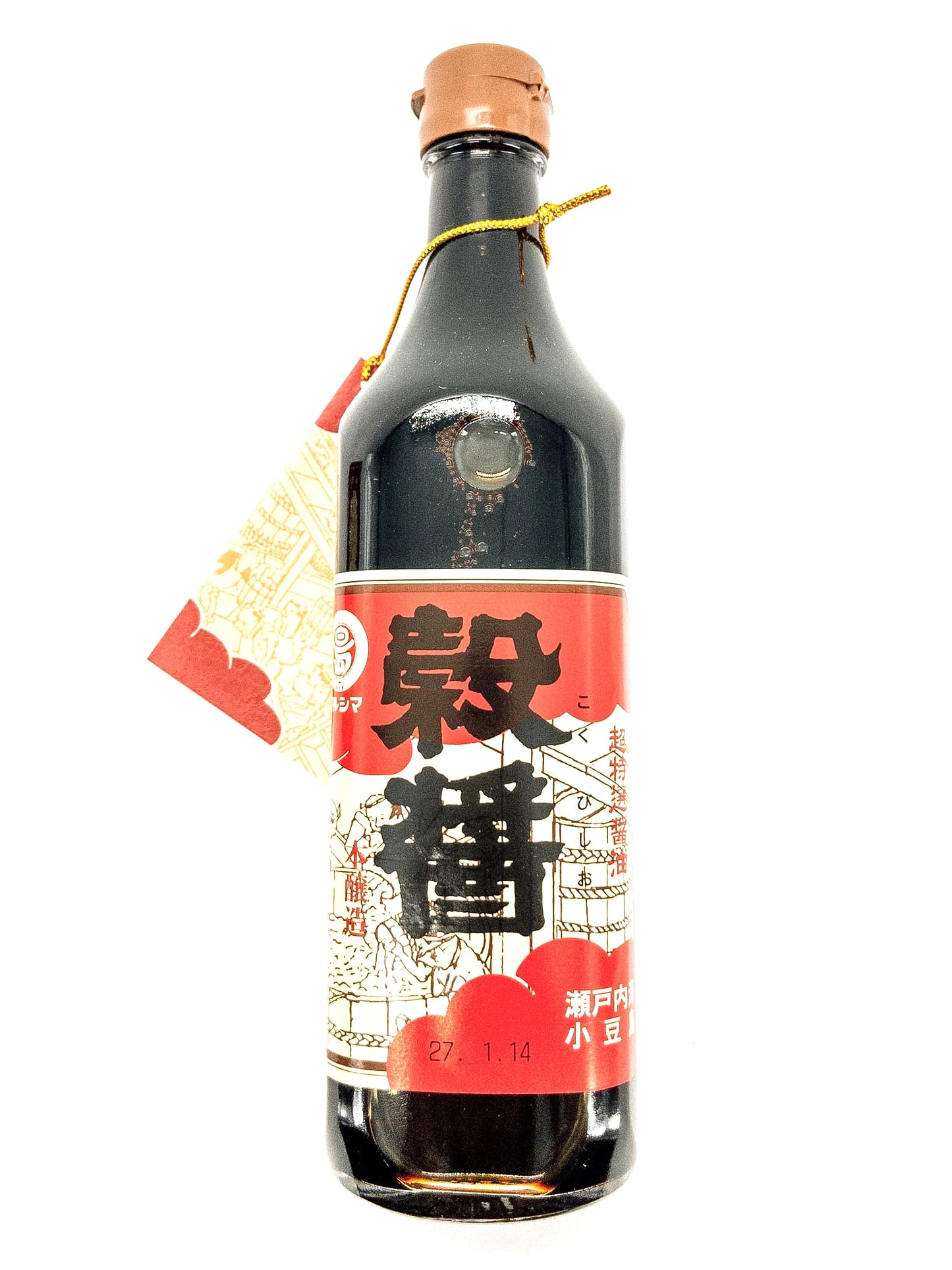 Saishikomi shoyu – Sauce soja à double brassage (label JAS) – 500 ml – Marushima