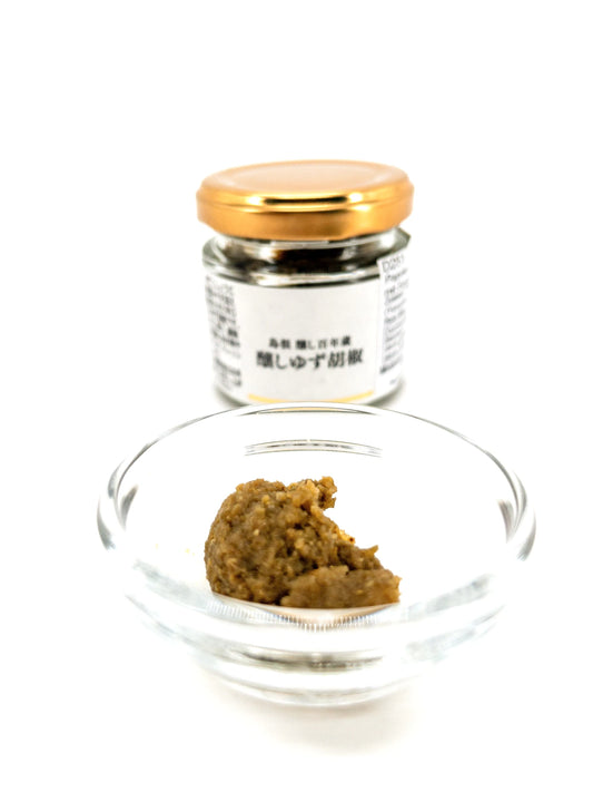 Kamoshi yuzu kosho – Pâte de piments verts, yuzu & miso – 60 g – Kakizaki