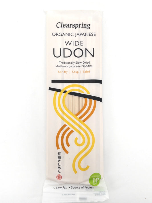 Bio-Udon-Nudeln aus breitem Weizen – 200 g