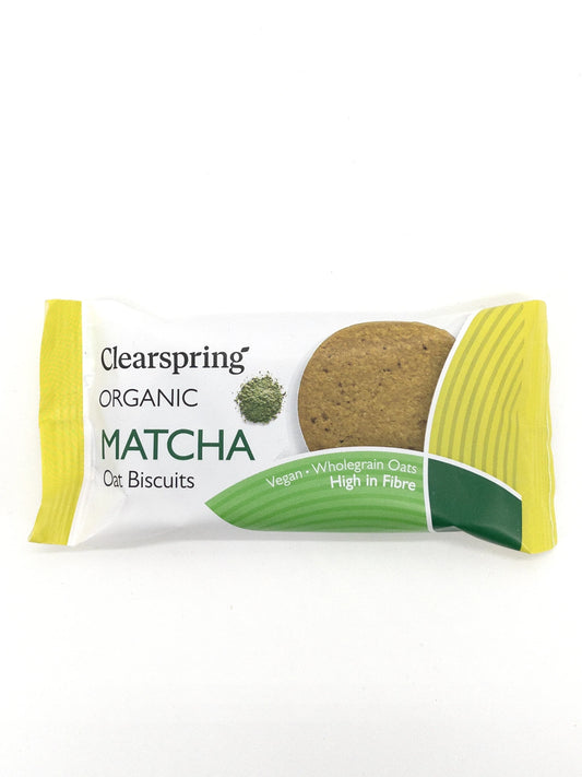 Bio-Matcha-Haferkeks – Einzelportion 40 g