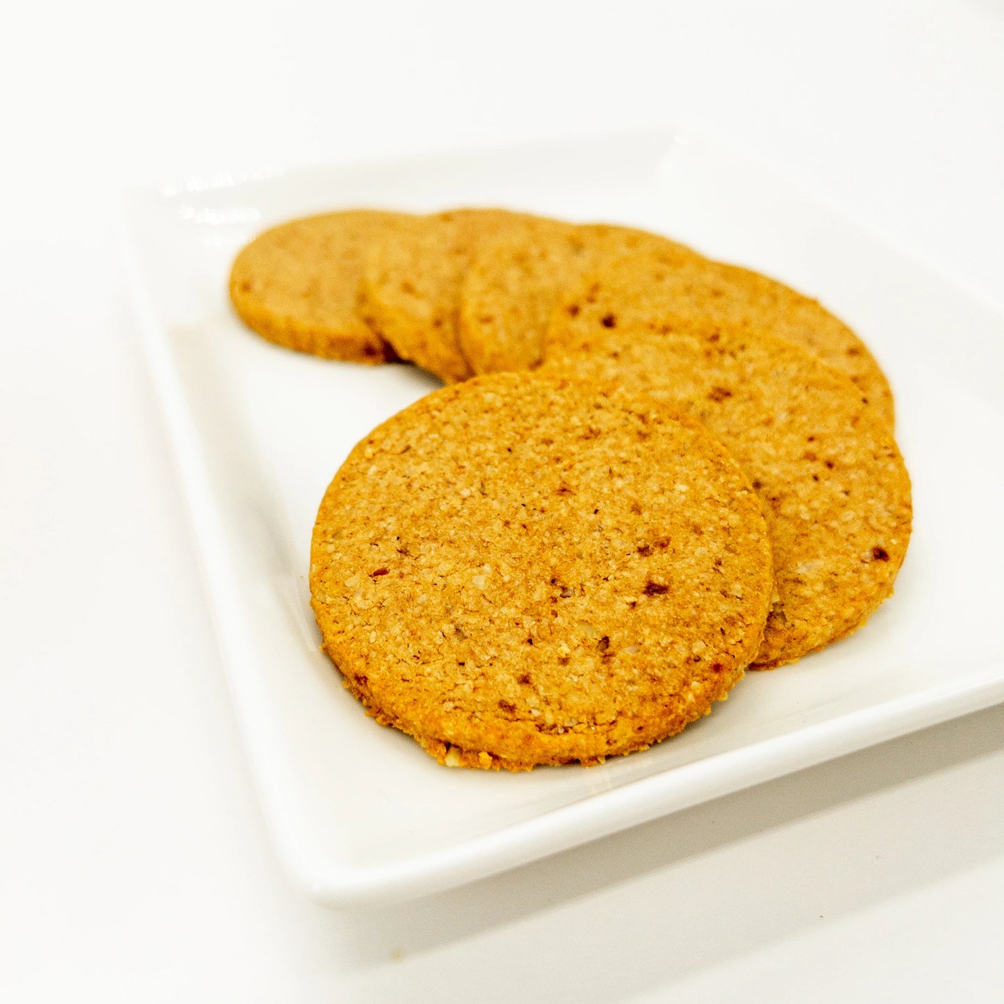 Biologische haverkoekjes met miso en ahornsiroop - Eenpersoonsportie 40 g - Clearspring