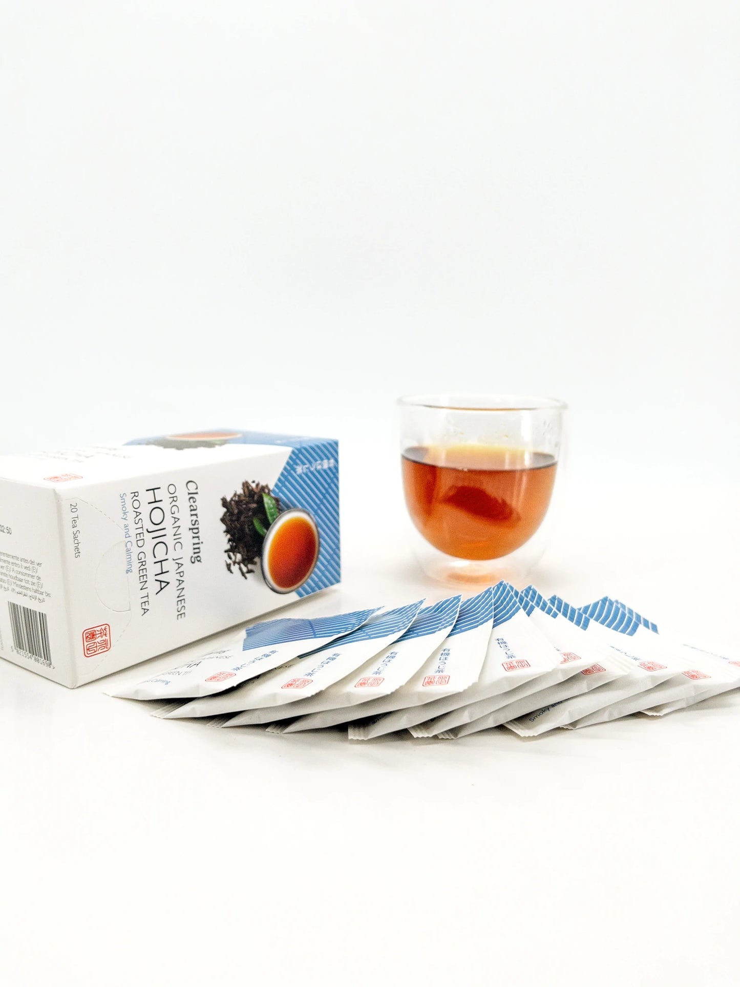 Bio-Hojicha-Tee aus Japan – 20 Beutel x 1,8 g – Clearspring