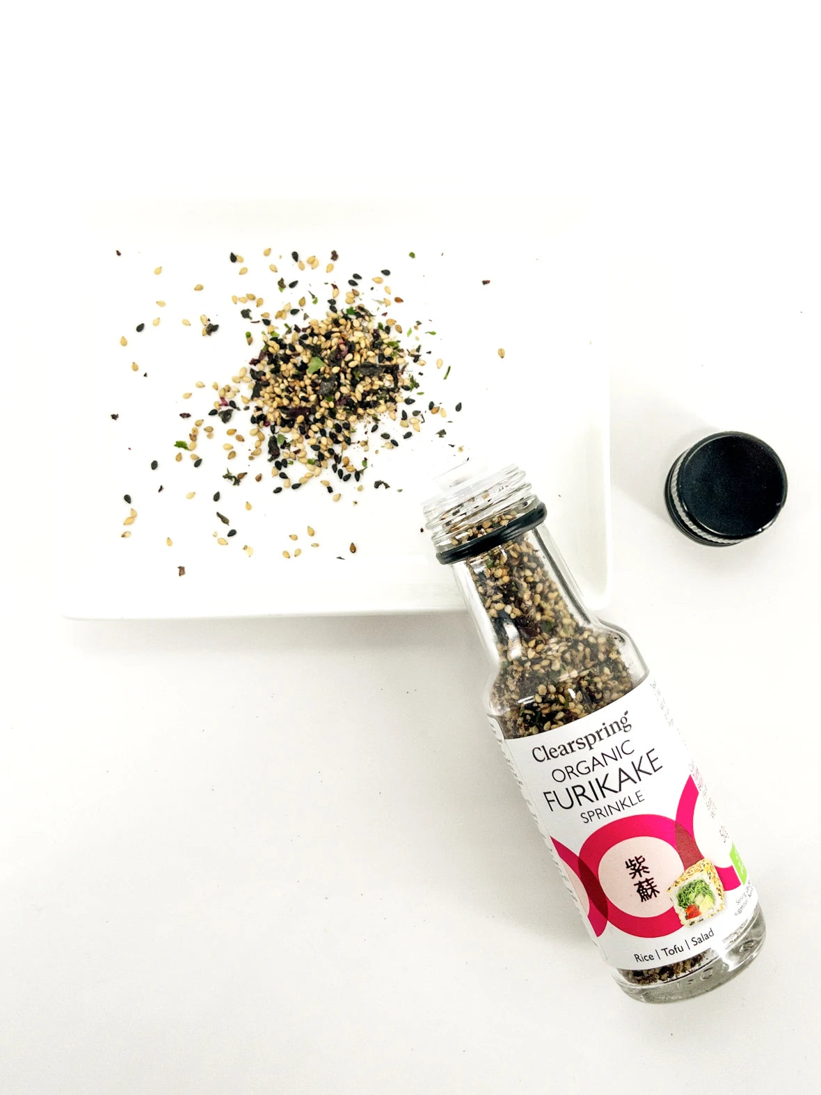 Bio-Furikake – japanisches Sesam- und Seetanggewürz – 50 g – Clearspring