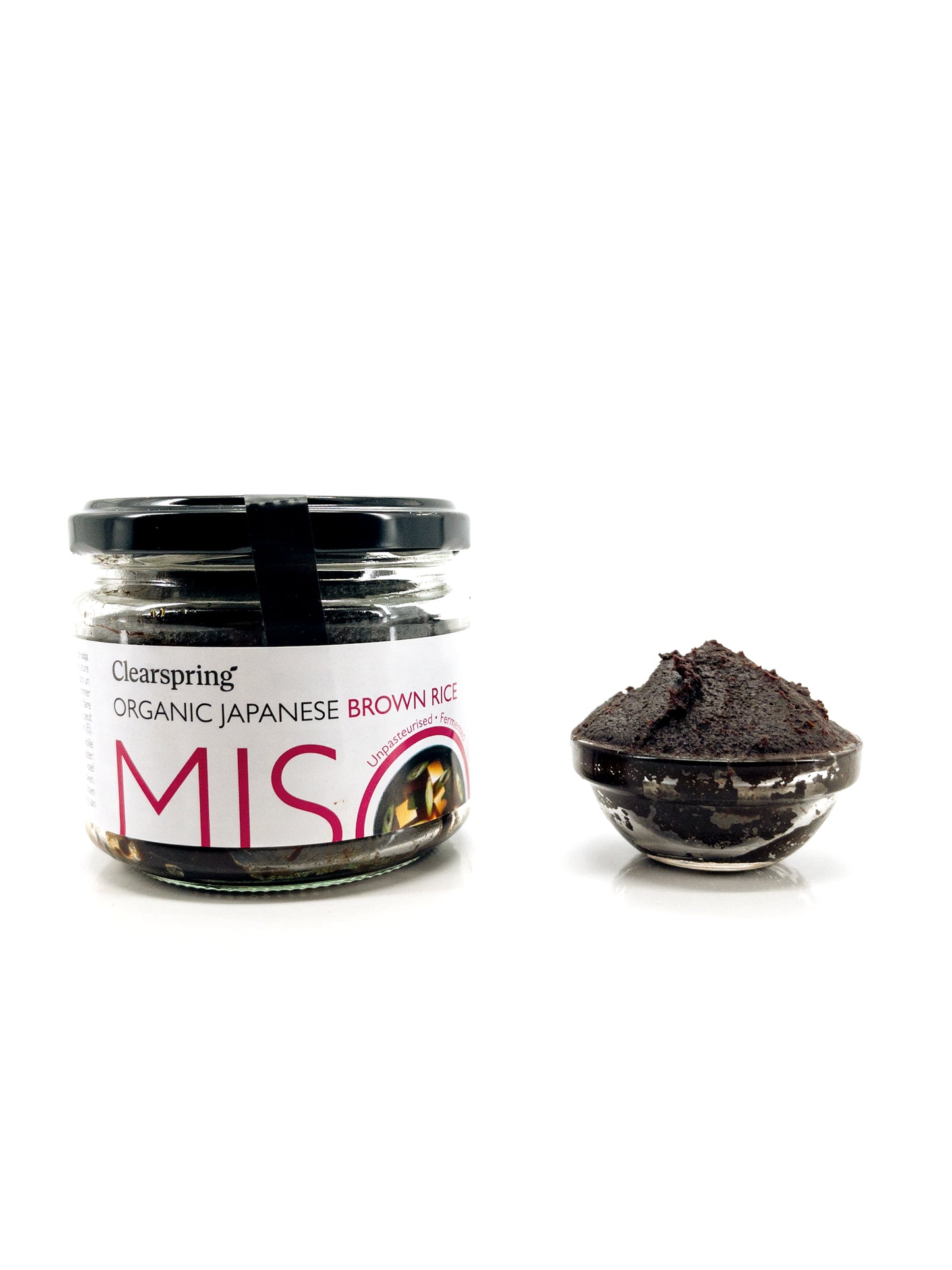 Bio Nama Genmai Miso - Japanisches nicht pasteurisiertes Vollkornreis-Miso - 300 g - Clearspring