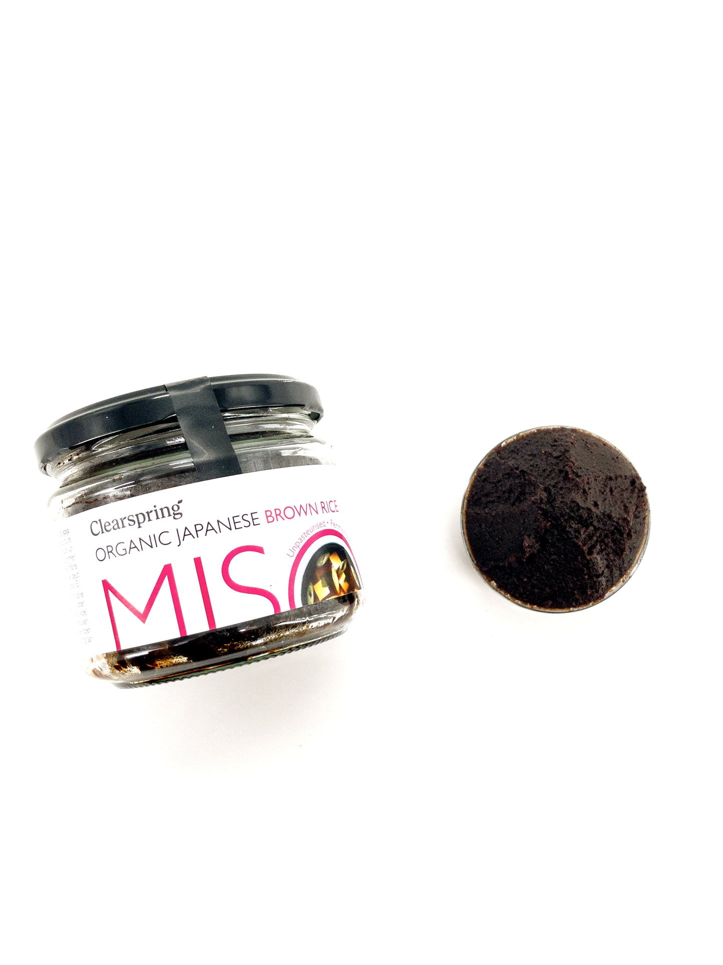 Bio Nama Genmai Miso - Japanisches nicht pasteurisiertes Vollkornreis-Miso - 300 g - Clearspring
