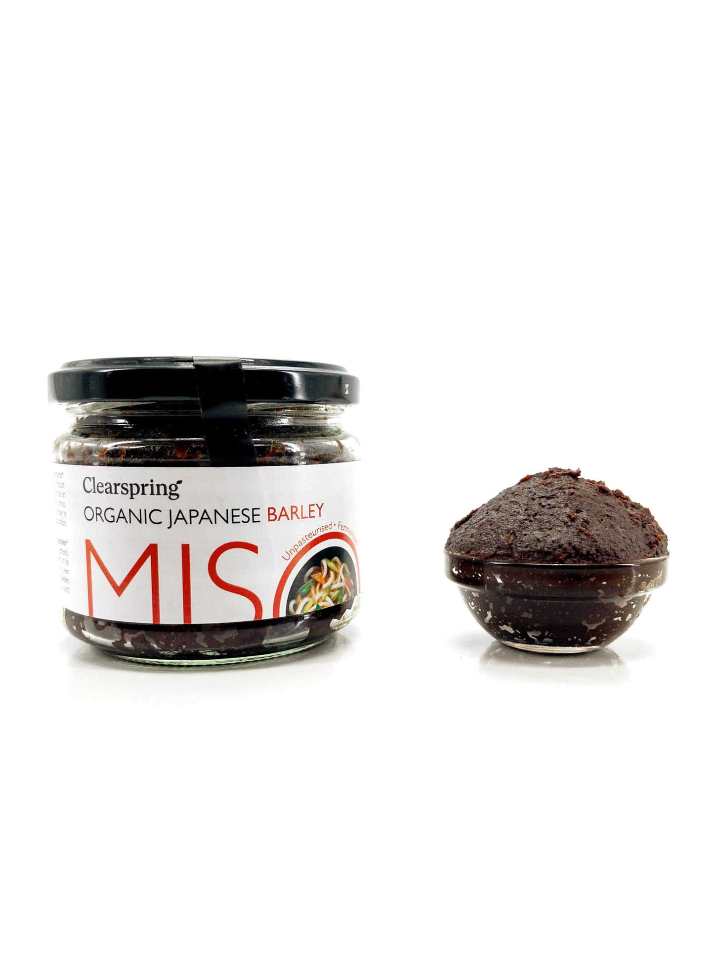 Biologische Nama Mugi Miso - Japanse ongepasteuriseerde gerstmiso - 300 g - Clearspring