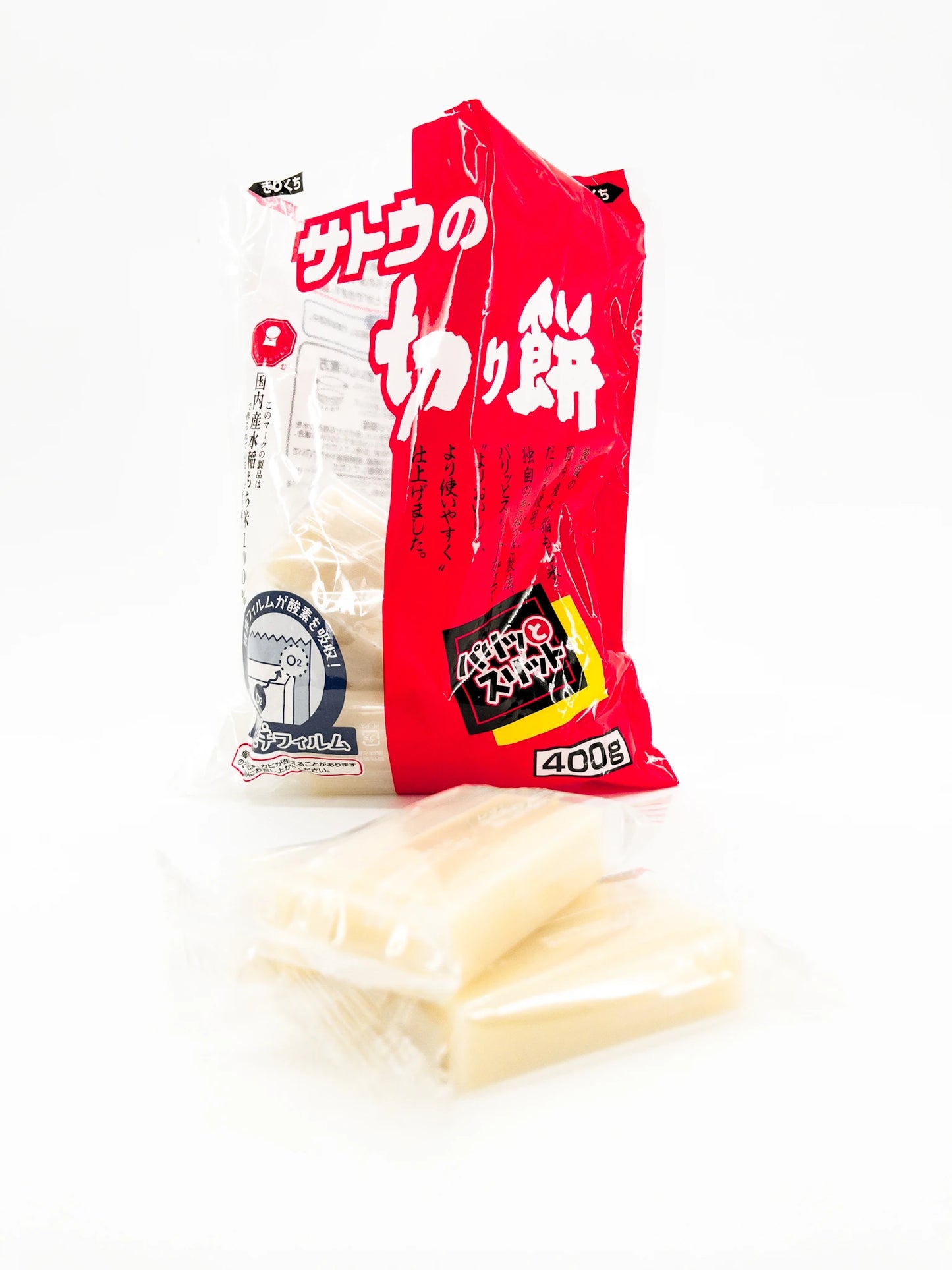 Kirimochi – Carrés de riz gluant – 400 g – Sato