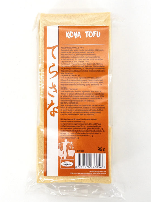 Sachet de 96gr de tofu séché Koya tofu | Épicerie en ligne Eat In Japan