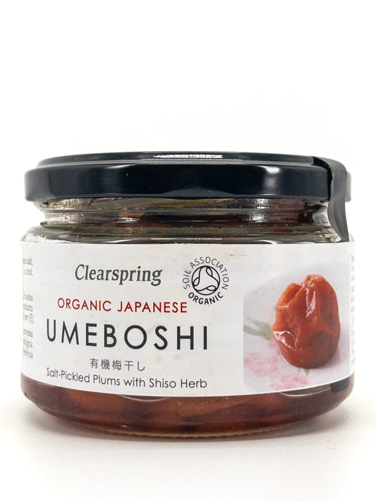 Umeboshi - Prunes salées fermentées bio - 200 g - Clearspring