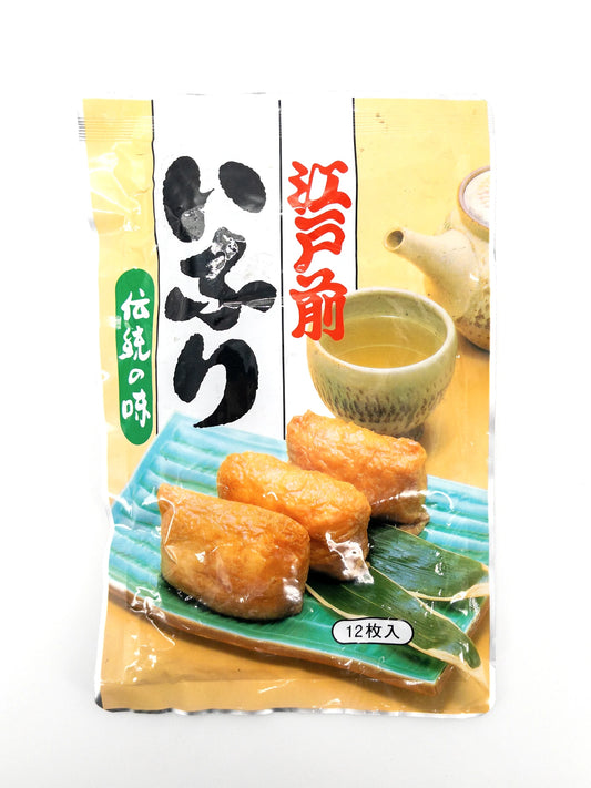 Aburaage tofu pouches for inarizushi, fried tofu pockets, 12 pieces, 250 g, Yamato
