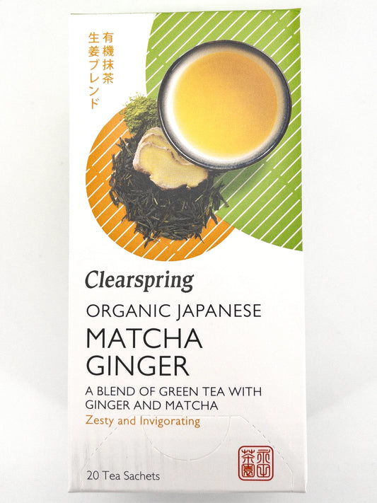 matcha ginger 20x1,8g Clearspring
