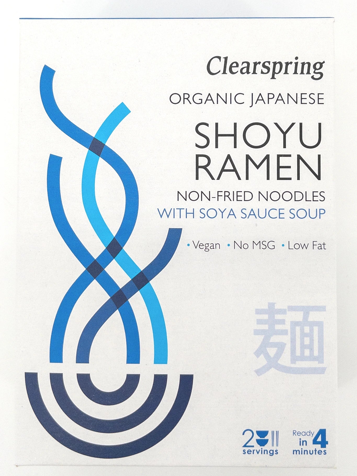 Instant ramen met shoyu – biologisch – 210 g / 2 porties – Clearspring