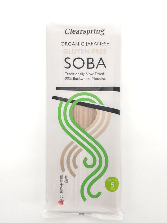 Jūwari Soba – 100 % boekweitnoedels biologisch, glutenvrij – 200 g – Clearspring