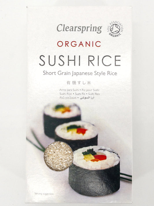 Riz blanc bio à sushi - 500 g - Clearspring