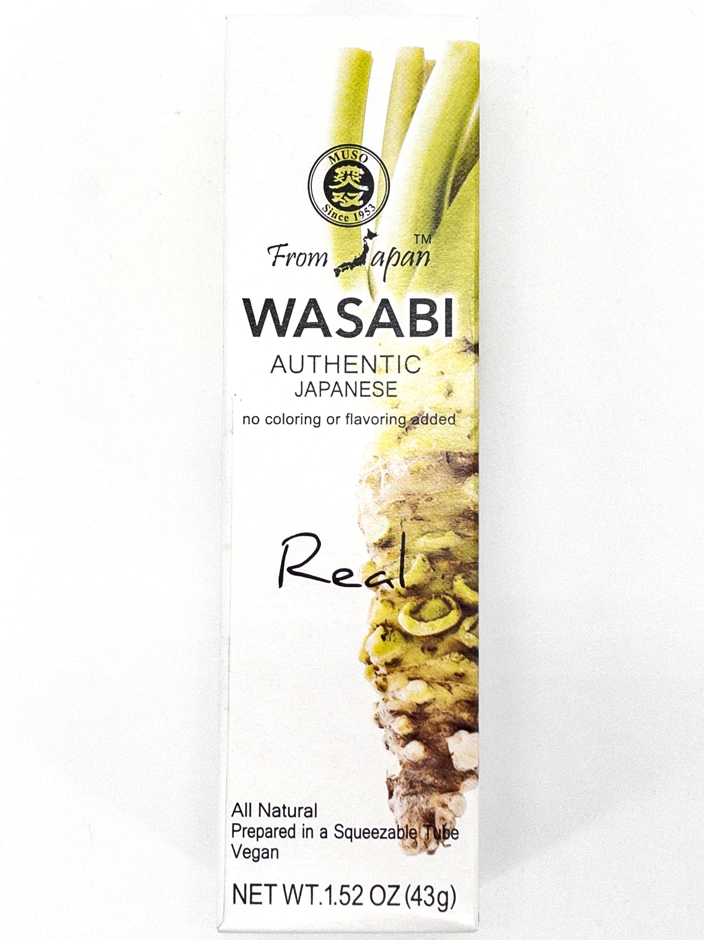 Pâte de Wasabi véritable - 43 g - Terrasana