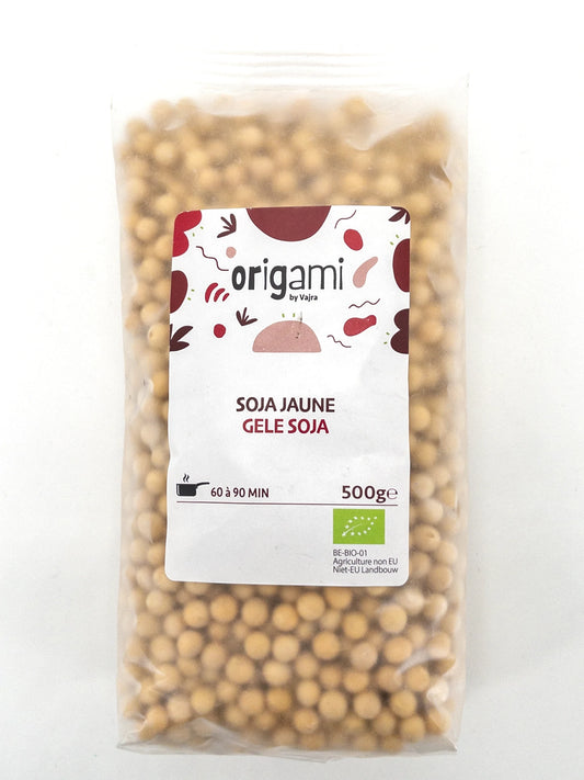 Daizu – Biologische gele sojabonen – 500 g – Origami